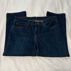 Levi’s Dark Wash Cropped Jeans
